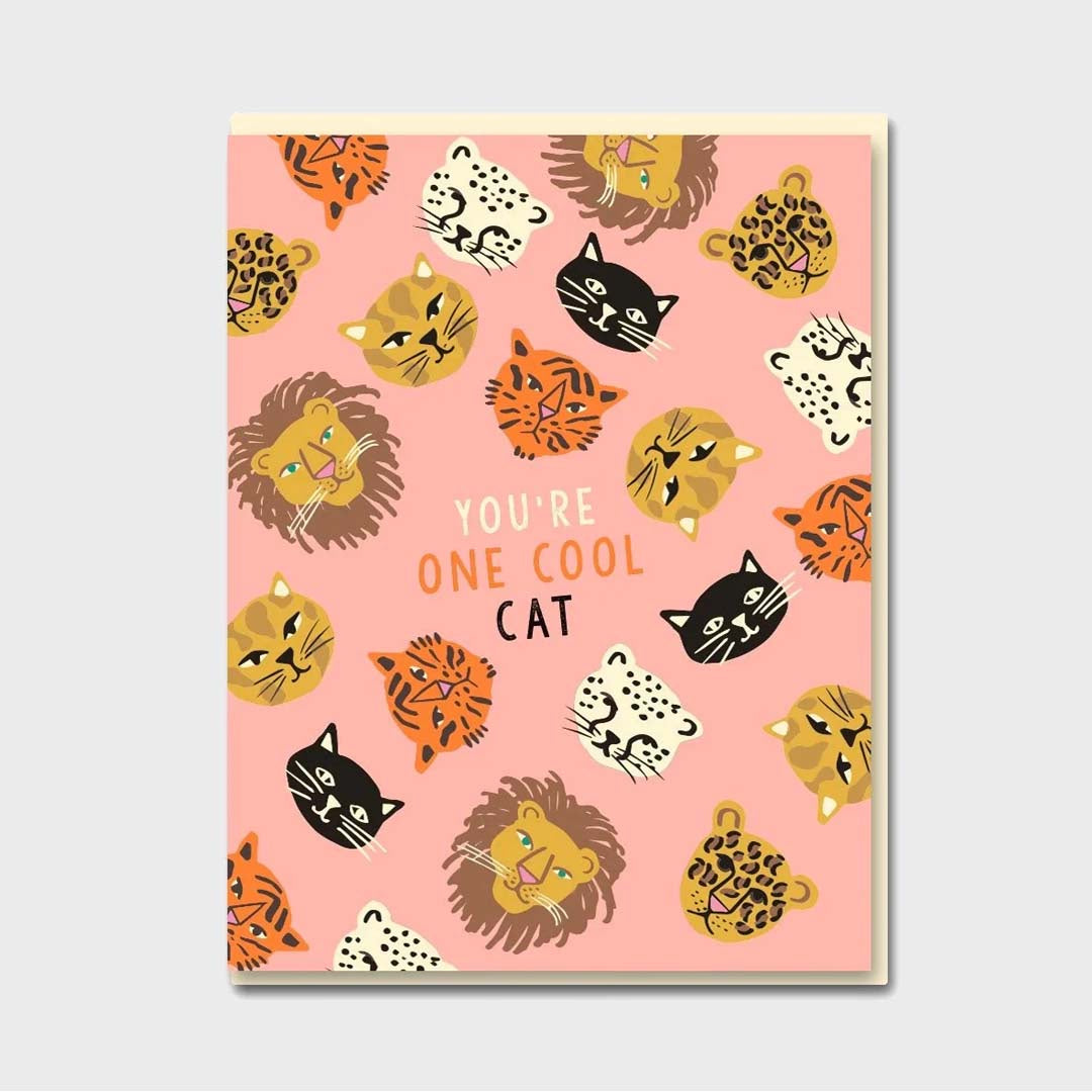 LOVE & FRIENDSHIP CARD |  ONE COOL CAT