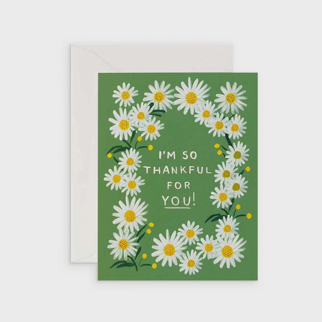 Thank You Card | Daisies Thankful for You