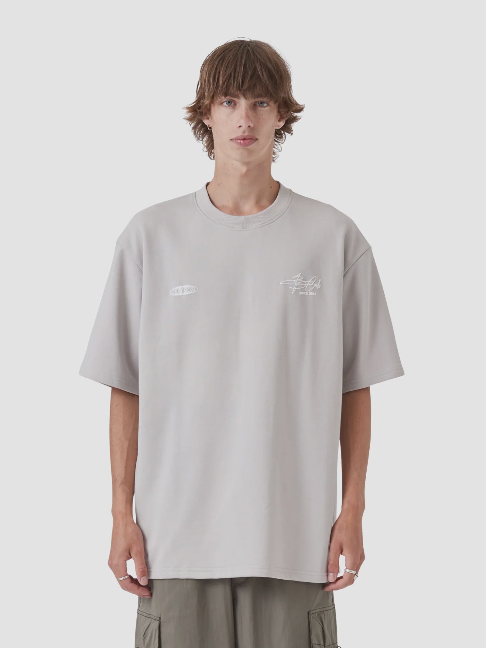 Euphoria Tee | Cement Fleece