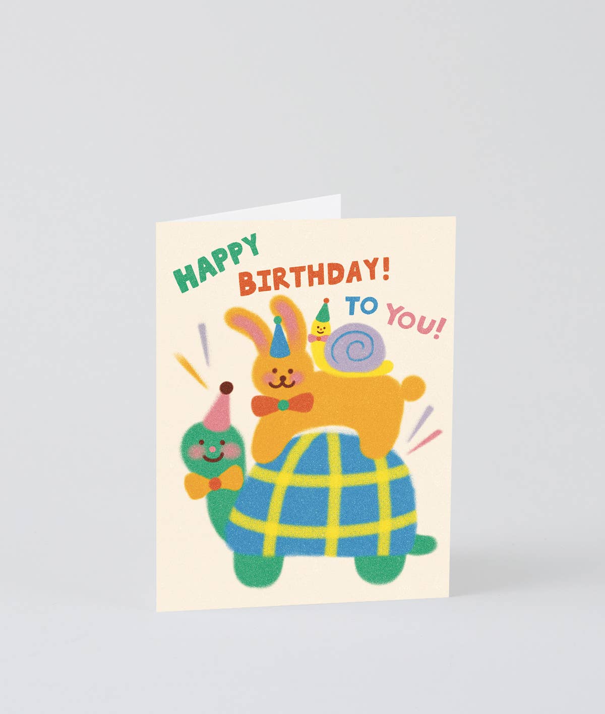 Slow Birthday Kids Greeting Card