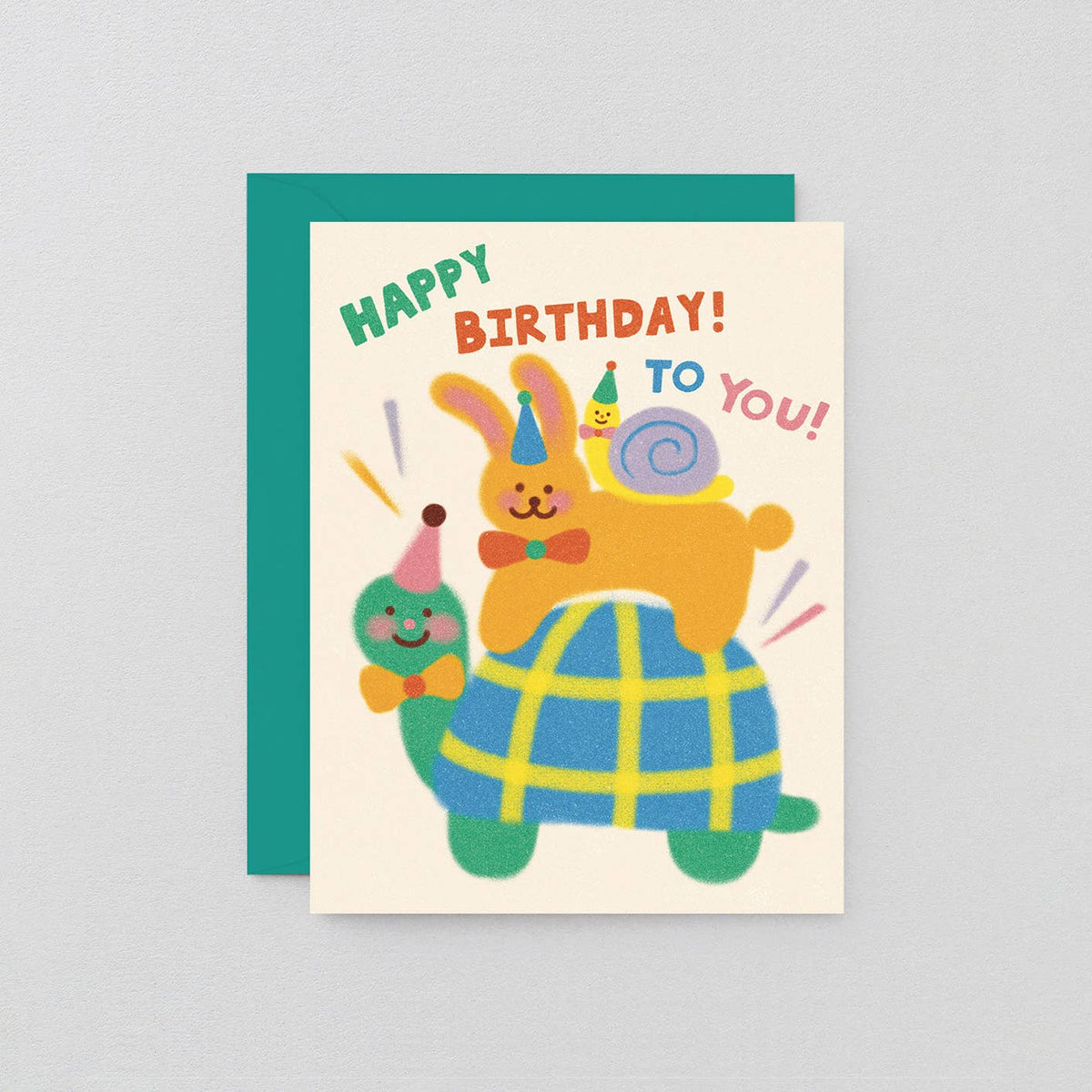 Slow Birthday Kids Greeting Card