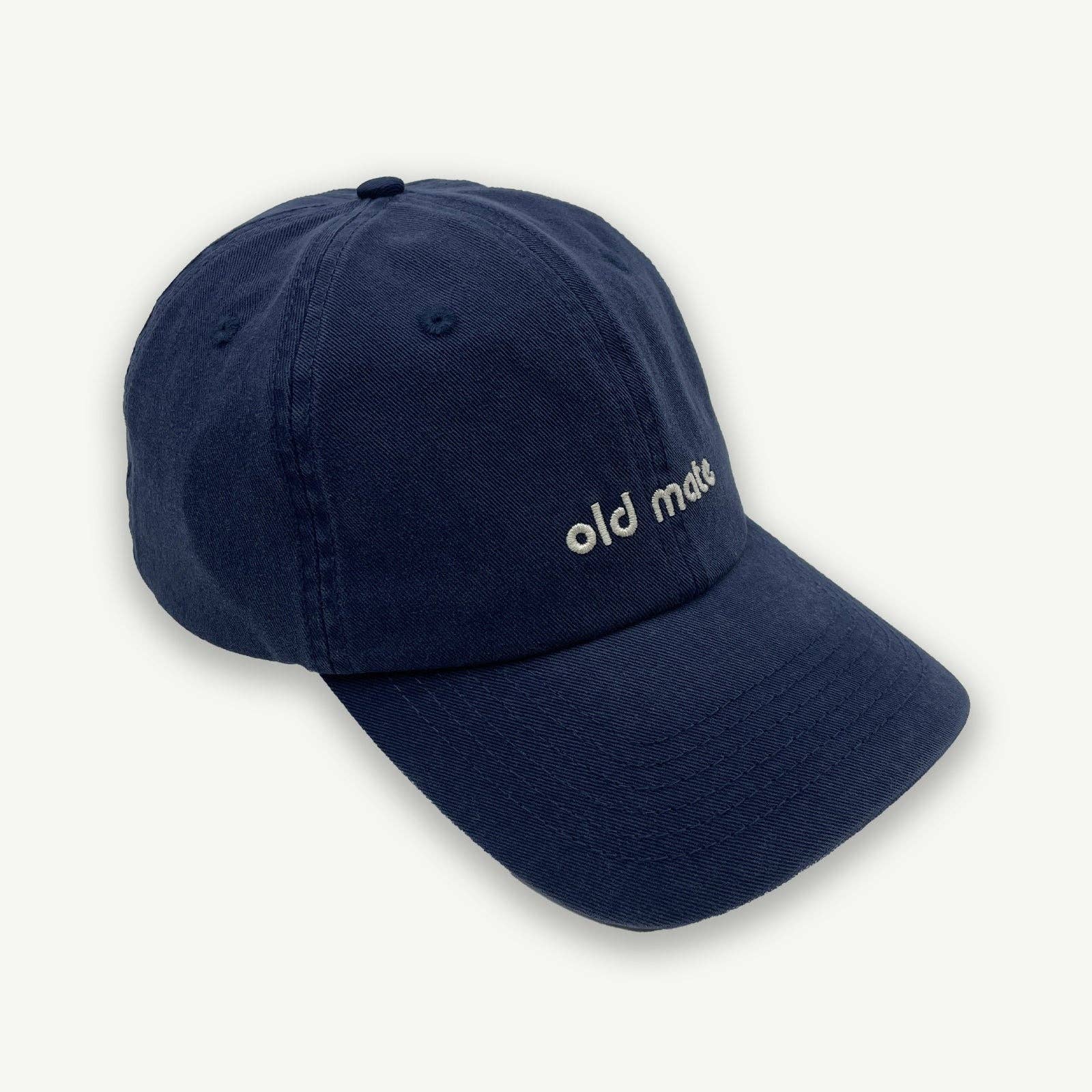 Old Mate Washed Baseball Cap | Navy