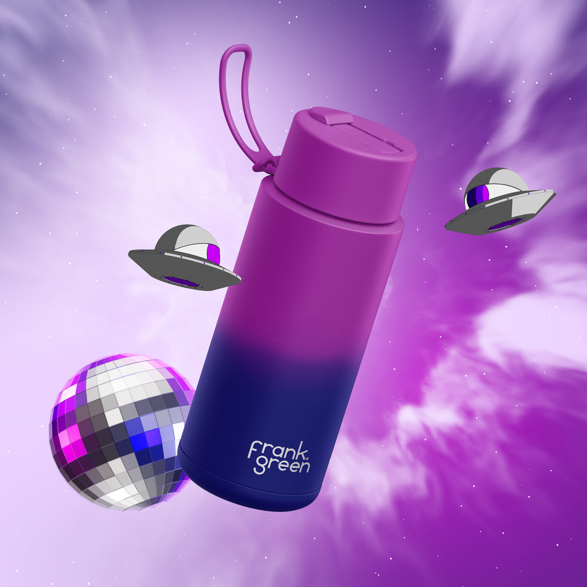 Colour Change Reusable Bottle (1 Litre) | Twilight