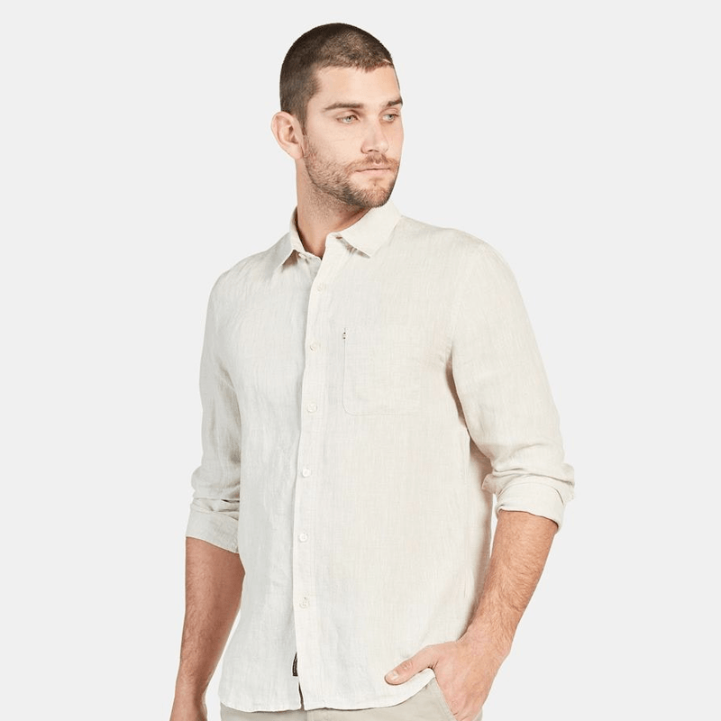 Hampton Linen Shirt | Oatmeal