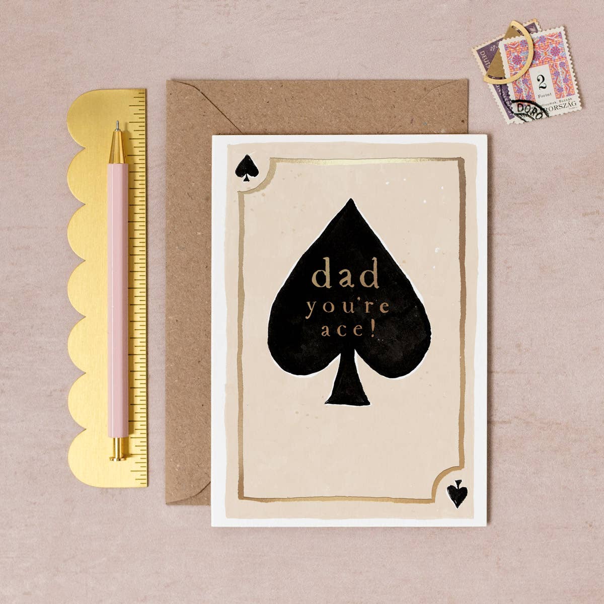Ace Dad Card | Father’s Day Greeting Card | Birthday Card