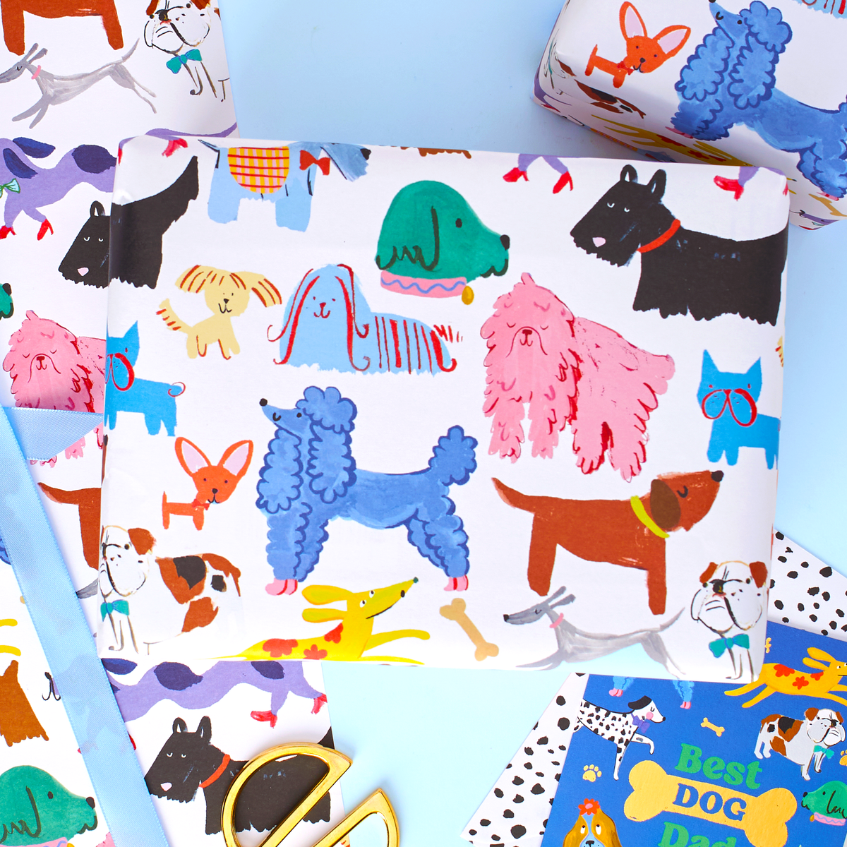 Dogs Gift Wrap