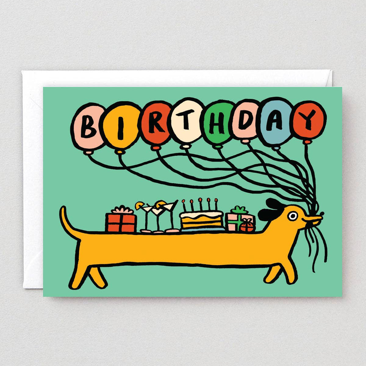 Birthday Card | Sausage Dog