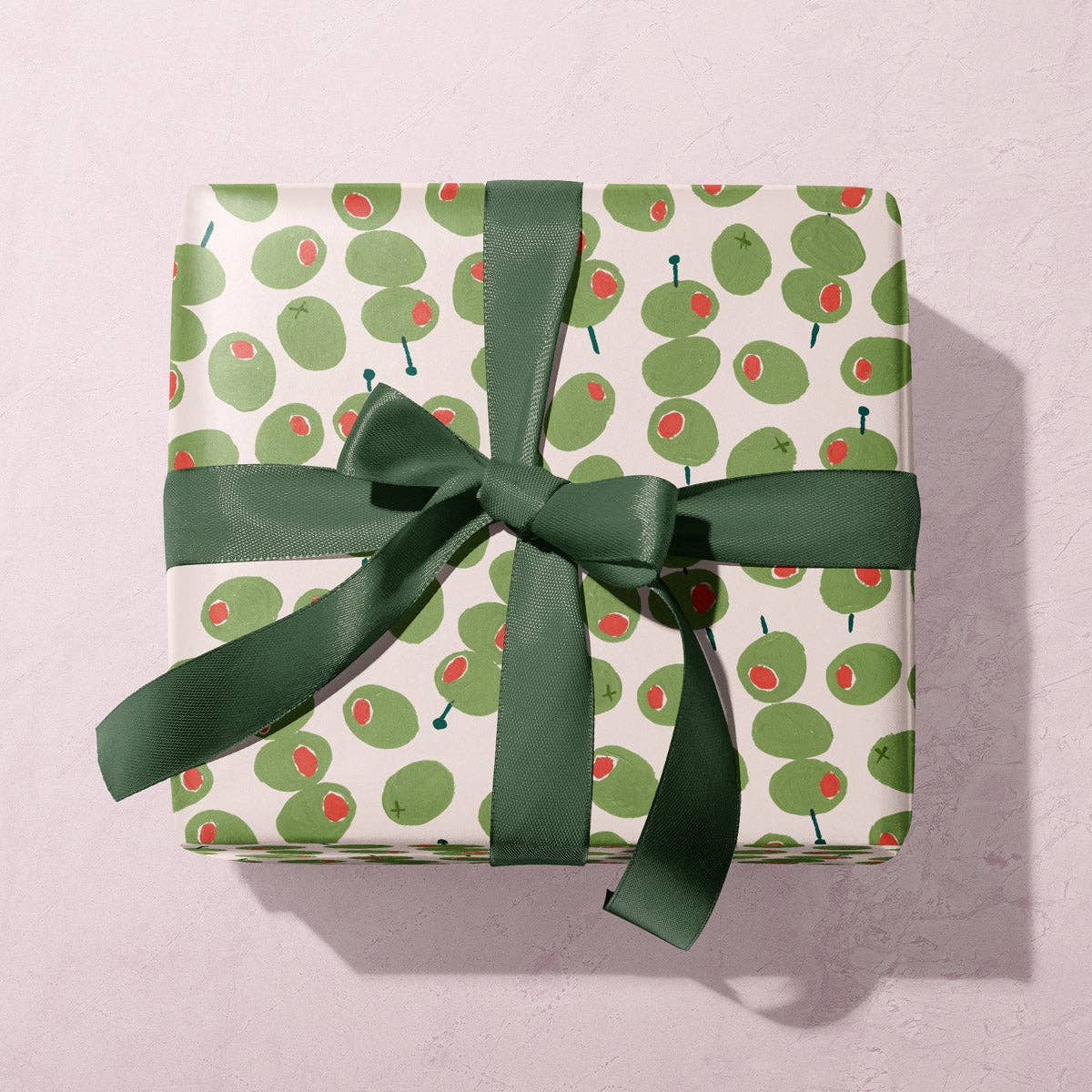Olives Gift Wrap | Olive Wrapping Paper Sheets