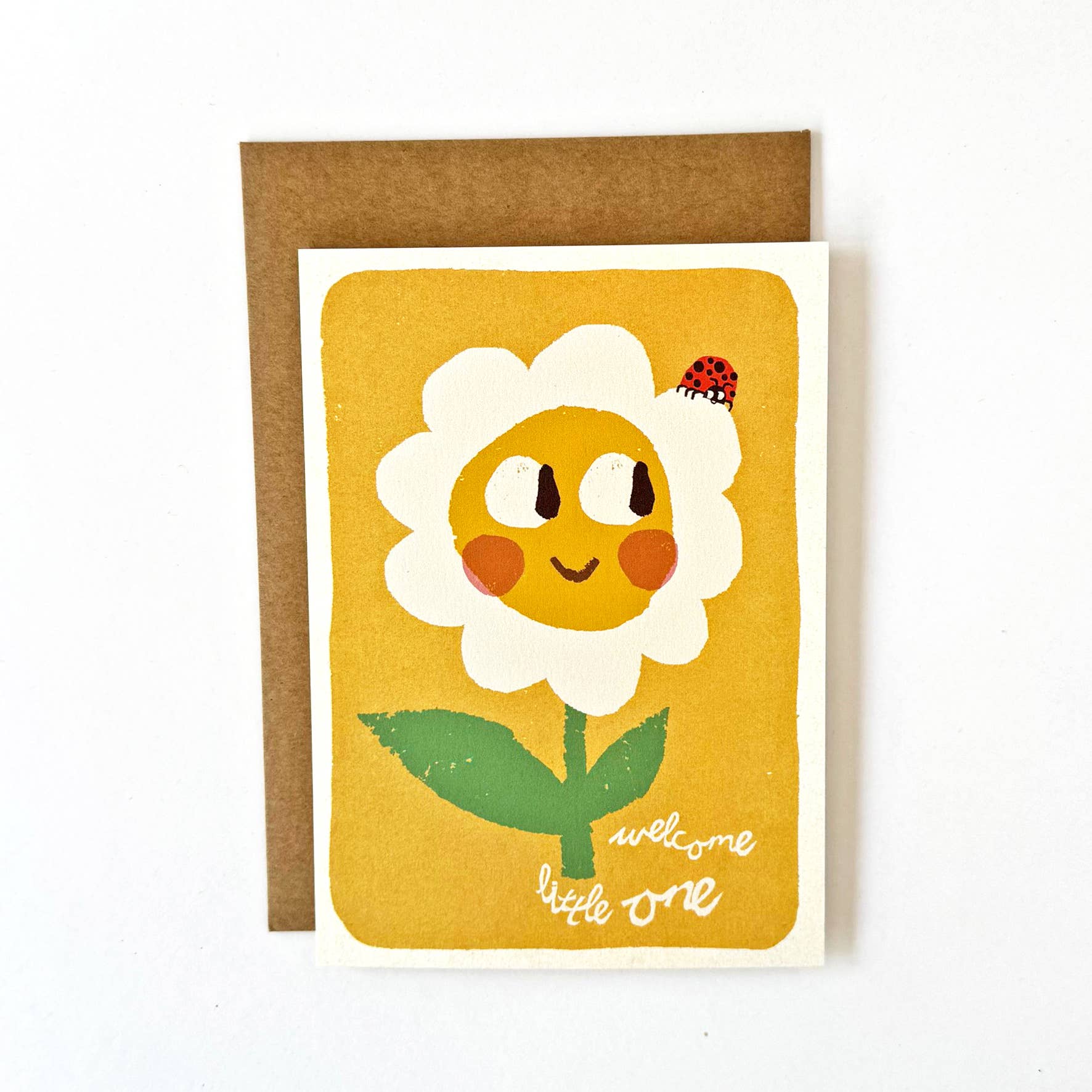 Welcome Little One | Yellow Daisy