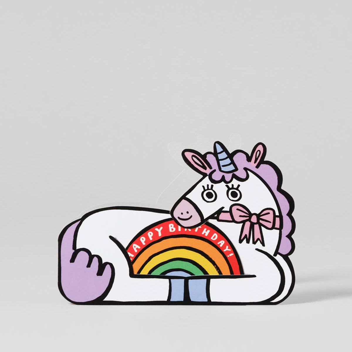 Birthday Card | Unicorn With Mini Card
