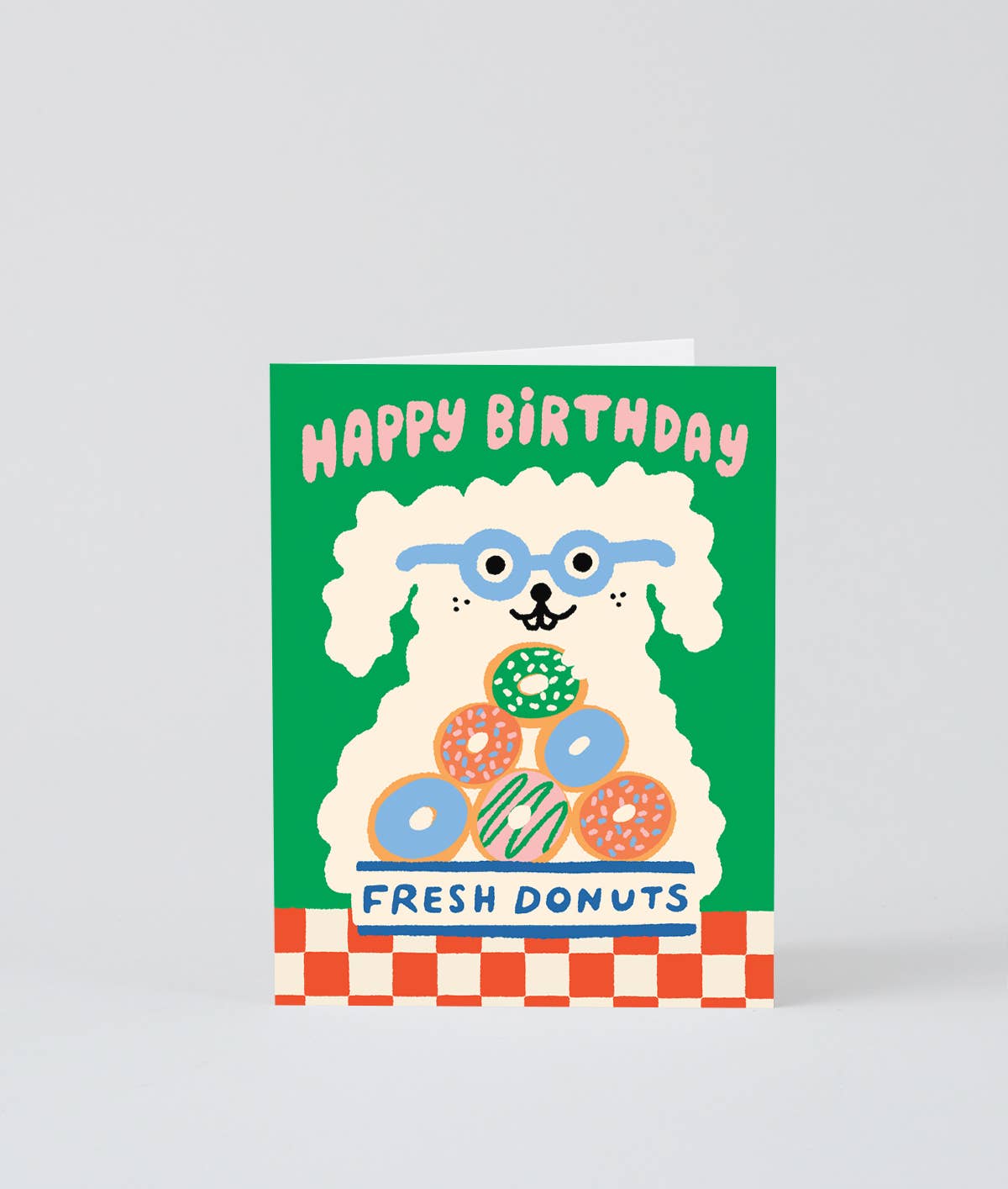 Happy Birthday Fresh Donuts Kids Greeting Card
