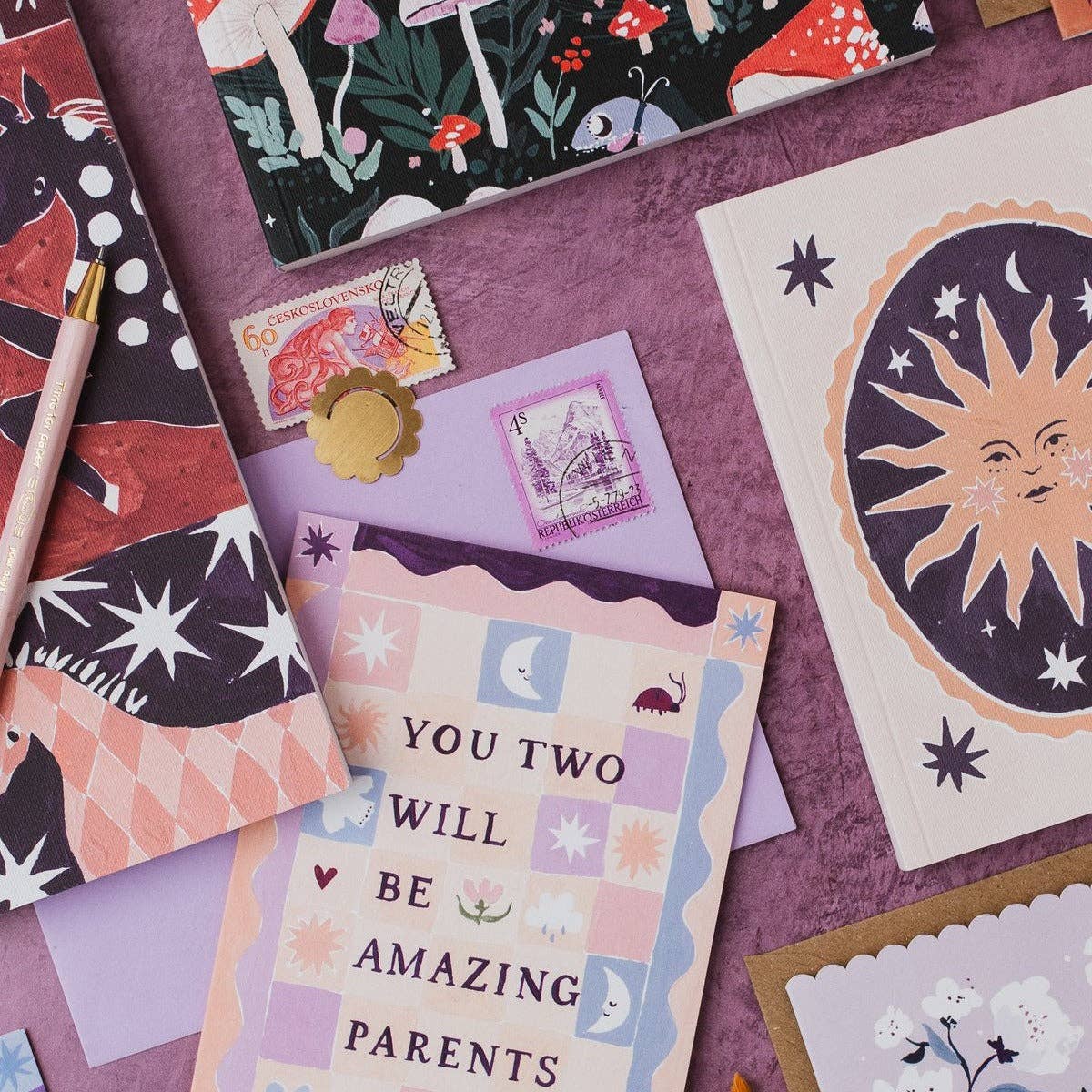 You'll Be Amazing Parents Card | New Parents Baby Cards