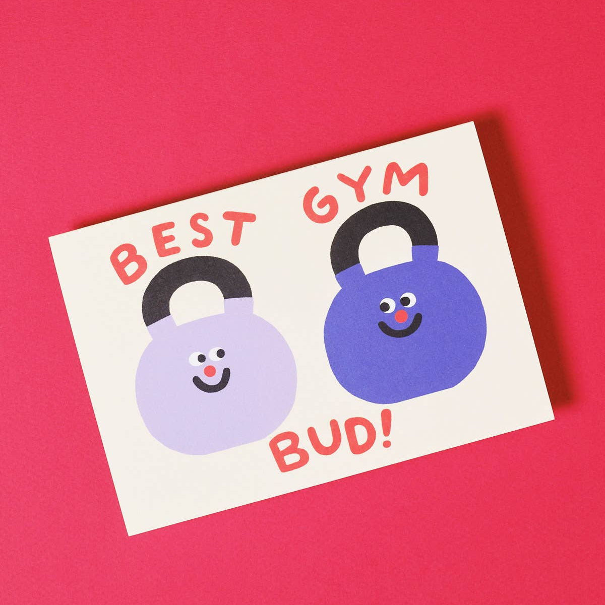 Love & Friendship Card | Best Gym Bud!
