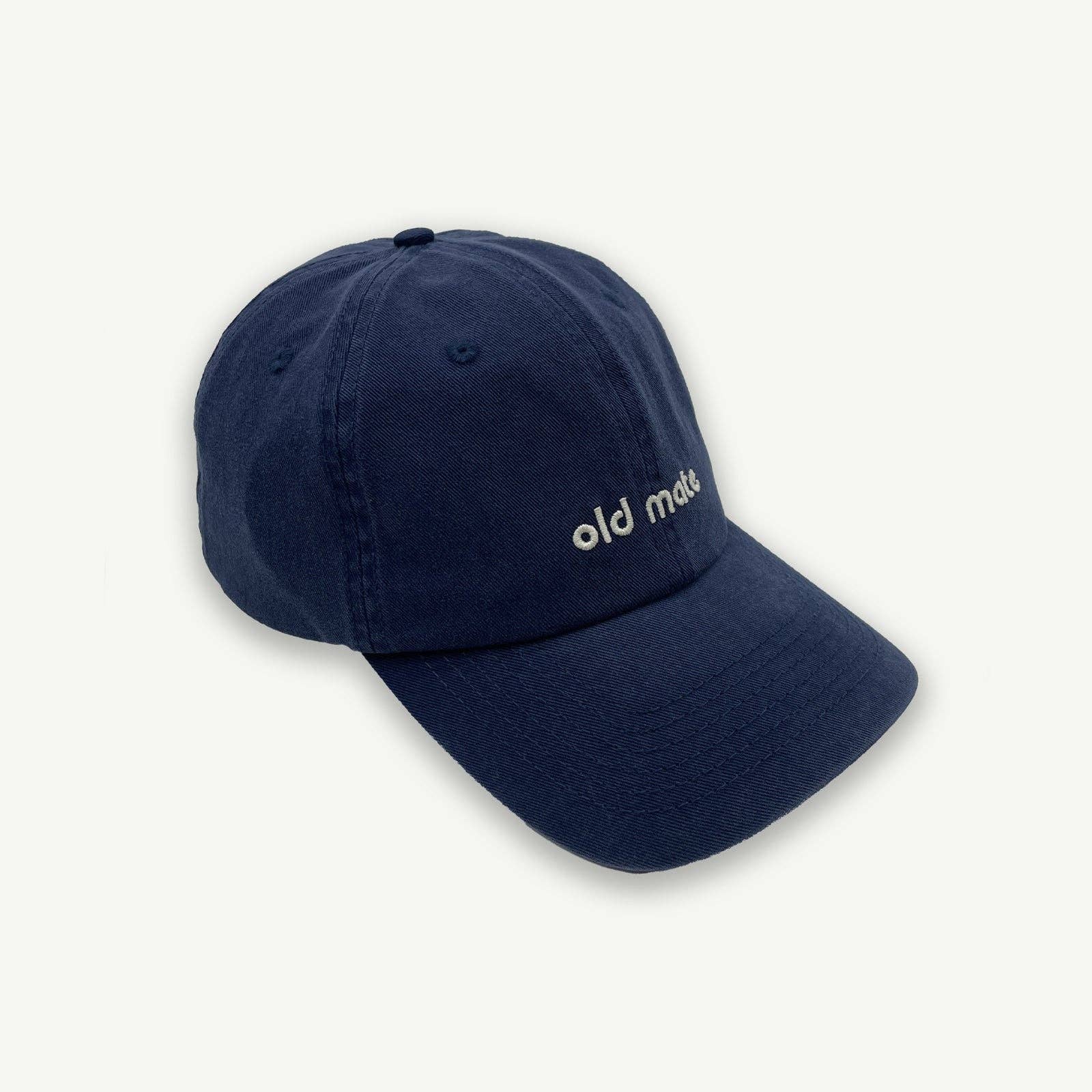 Old Mate Baby Washed Baseball Cap | Navy