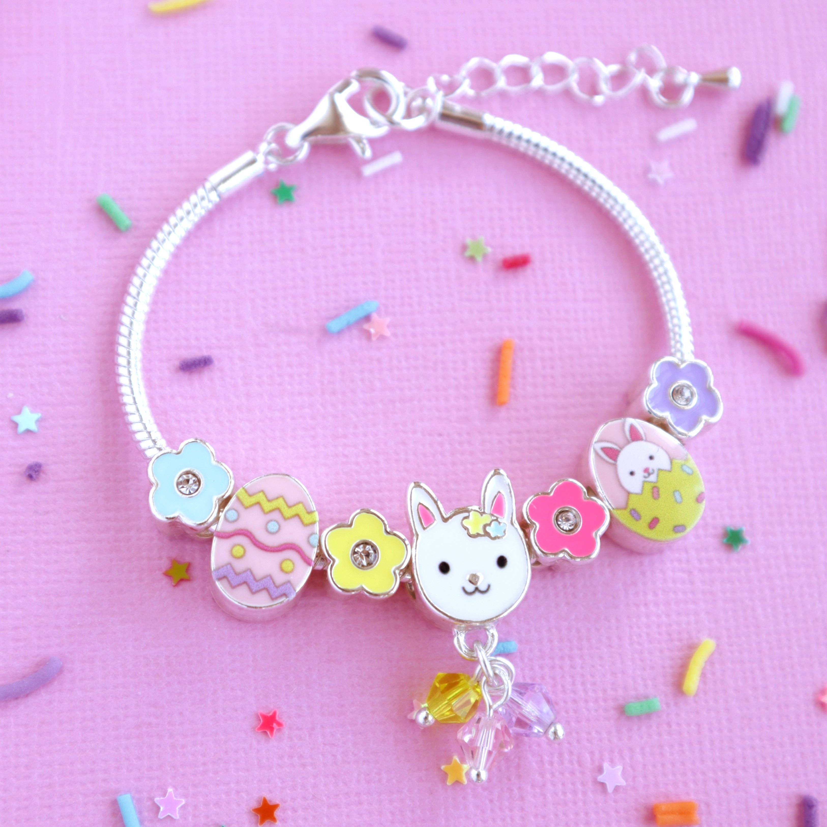 Tea Party Bunny Charm Bracelet