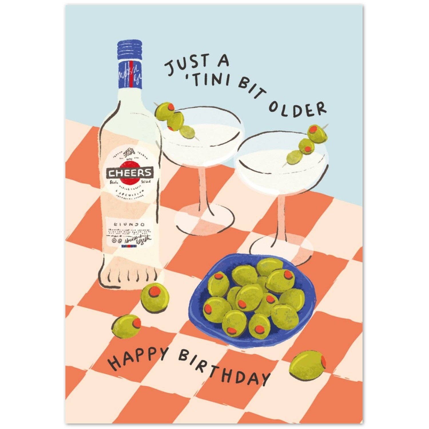 'Tini Bit Older' Birthday Card
