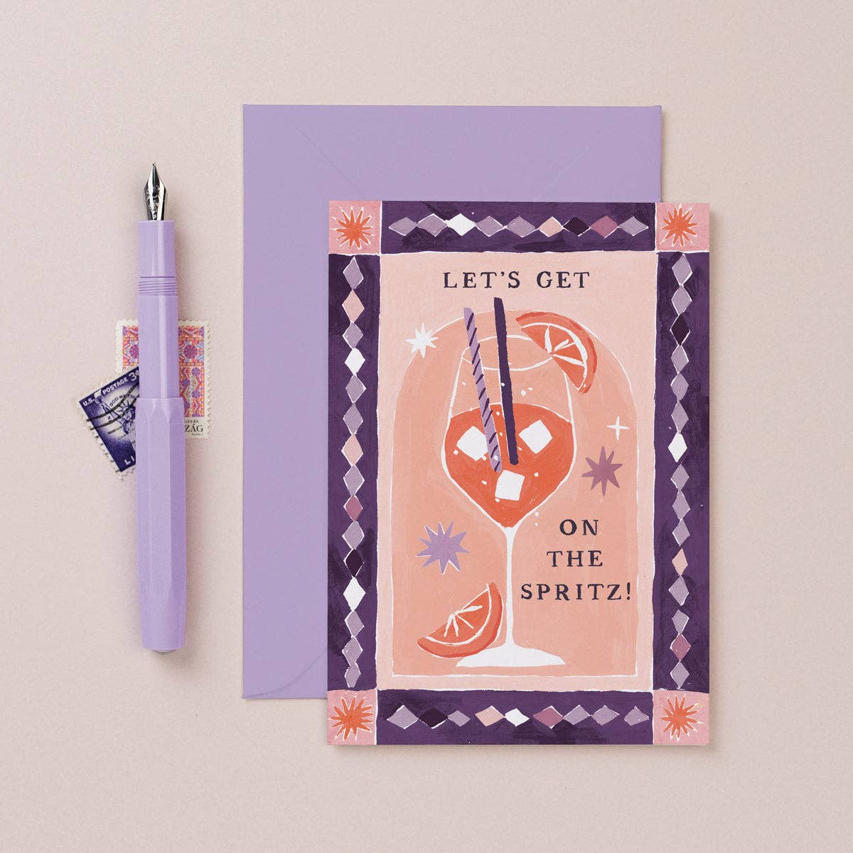 Let's Get on The Spritz Birthday Card | Birthday Cards