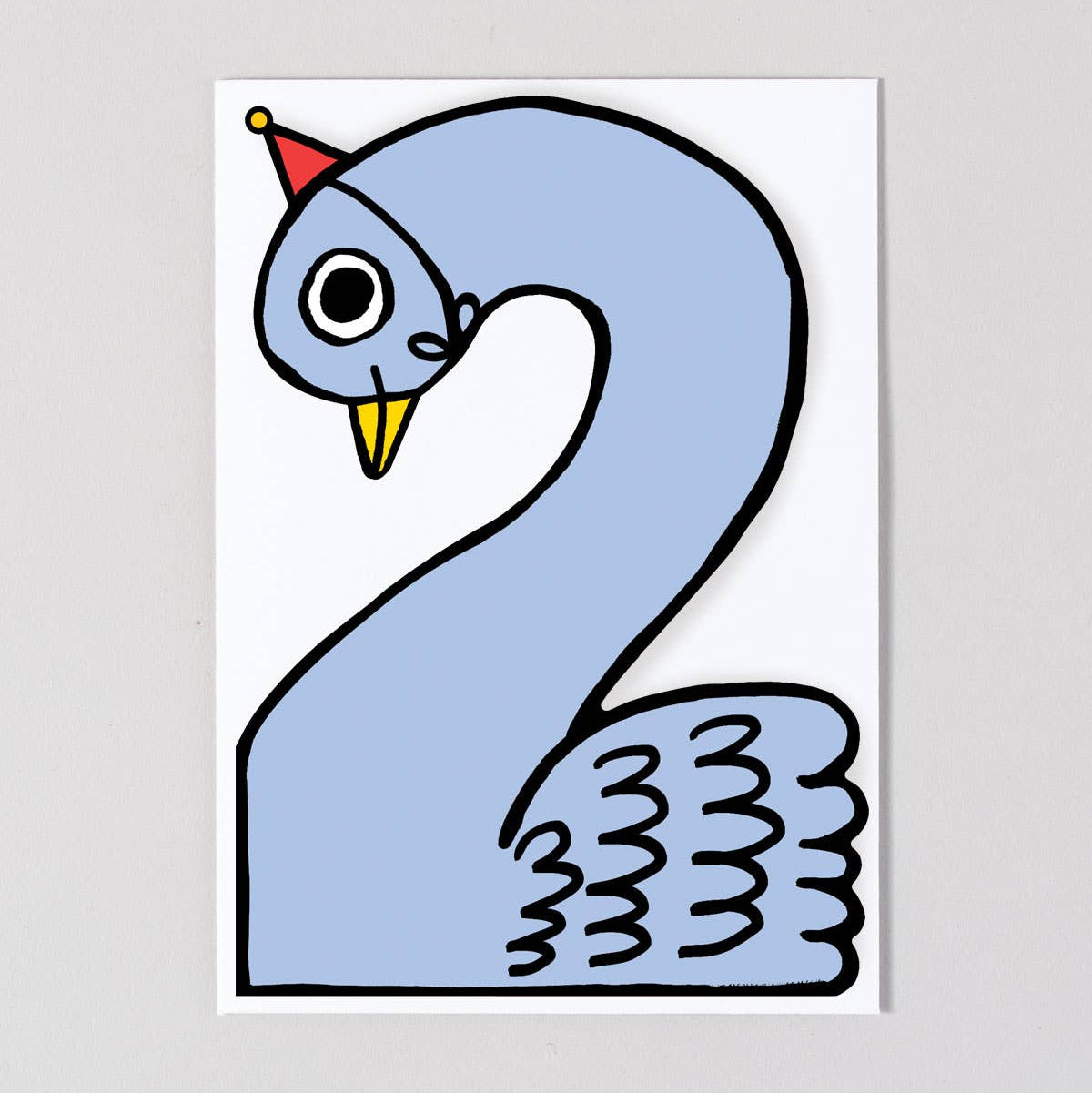 Birthday Card | Swan 2nd Birthday