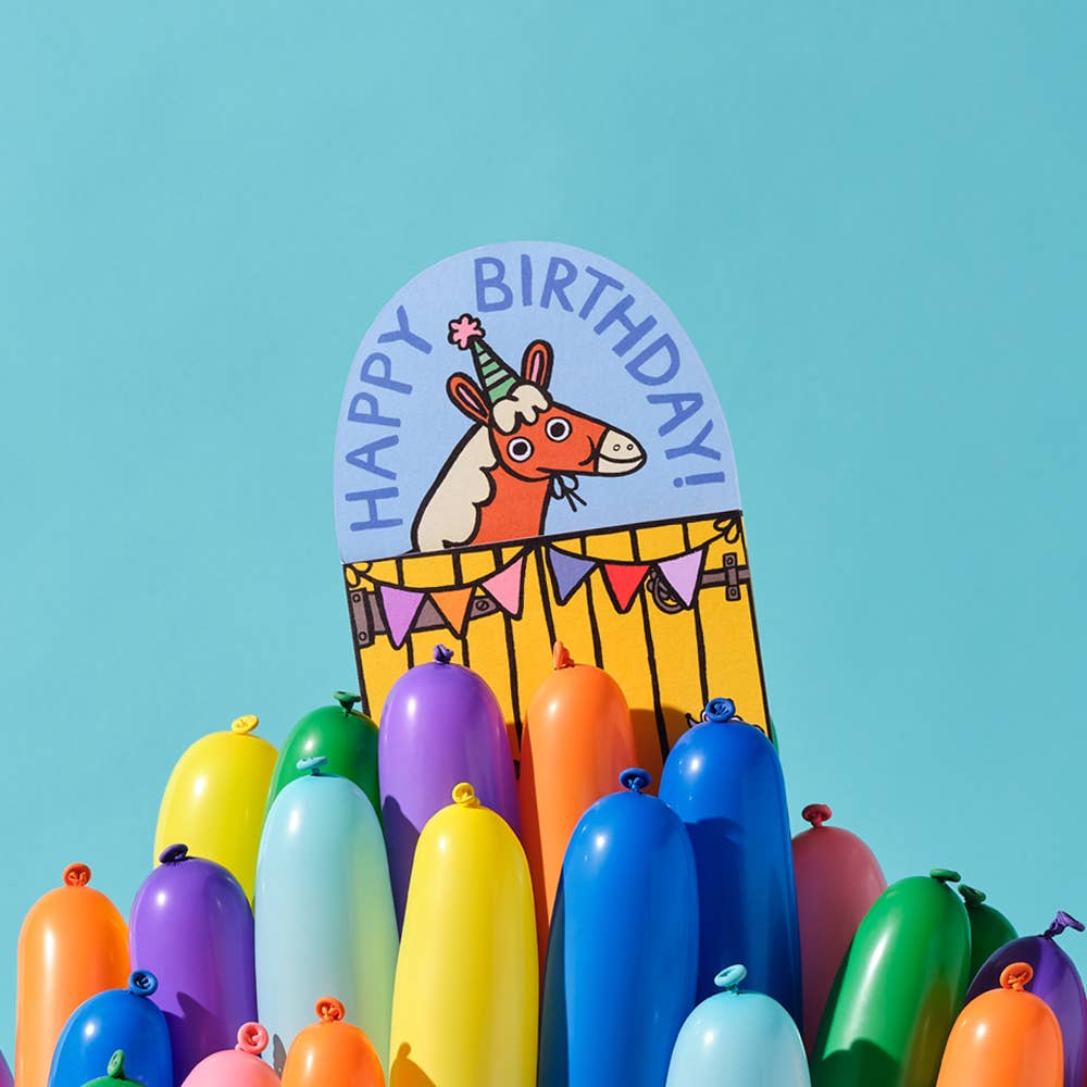 Birthday Card | Farmyard Birthday Fold Out