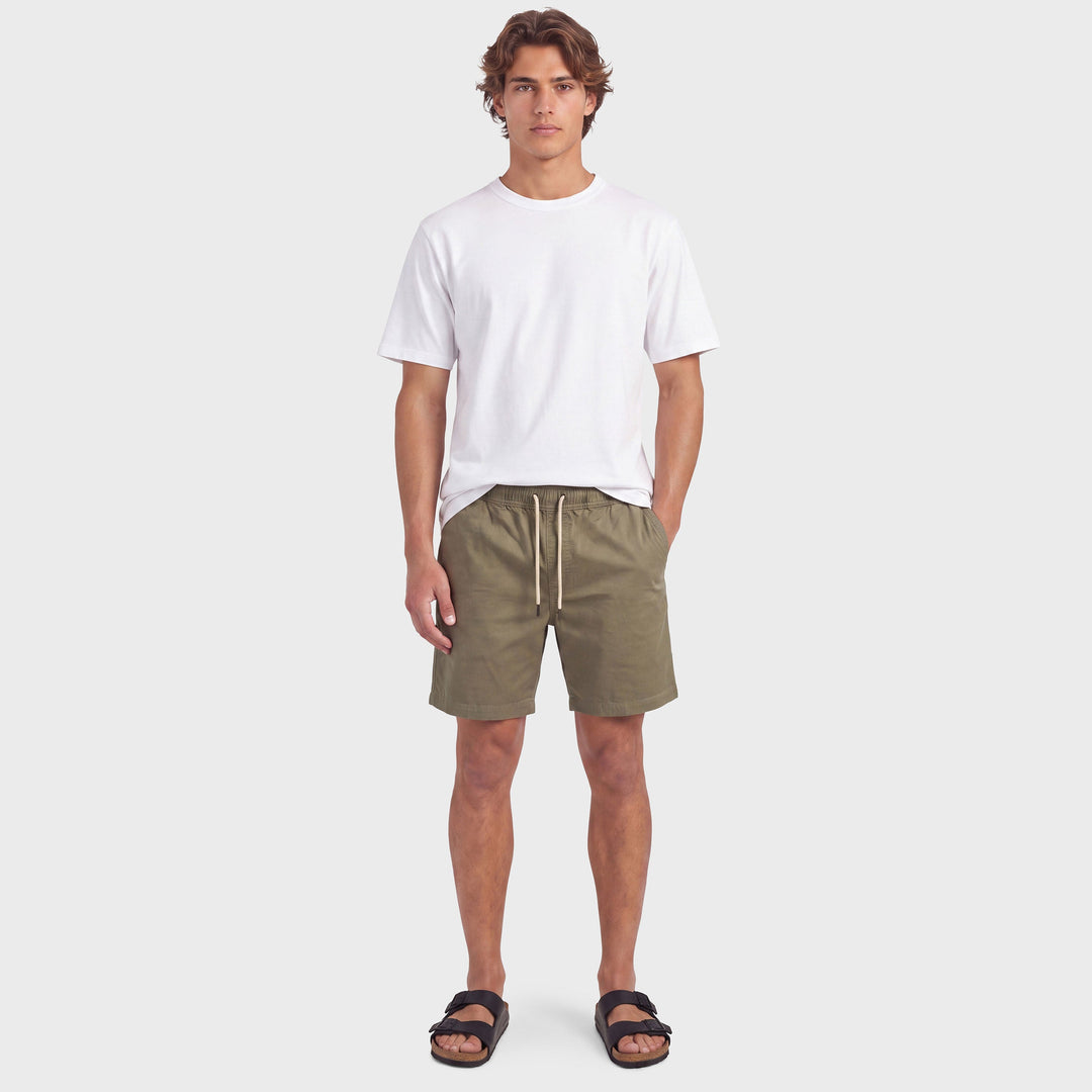 The Academy Brand Volley Short in Vetiver Green, image 1