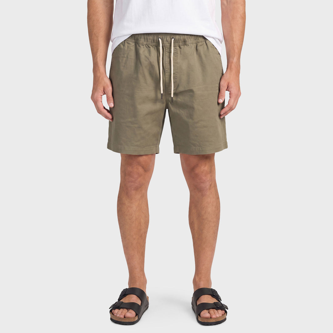 The Academy Brand Volley Short in Vetiver Green, image 2
