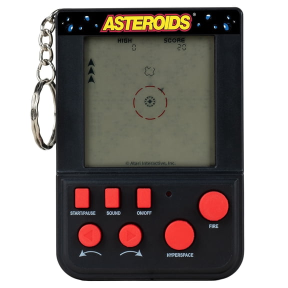 Asteroids Keyring Arcade by Fizz Creations