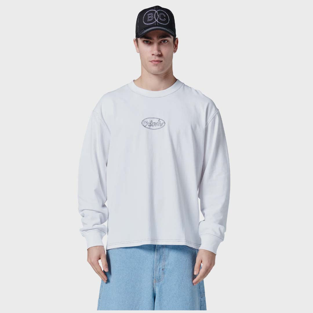 1990 Crop T-shirt | White