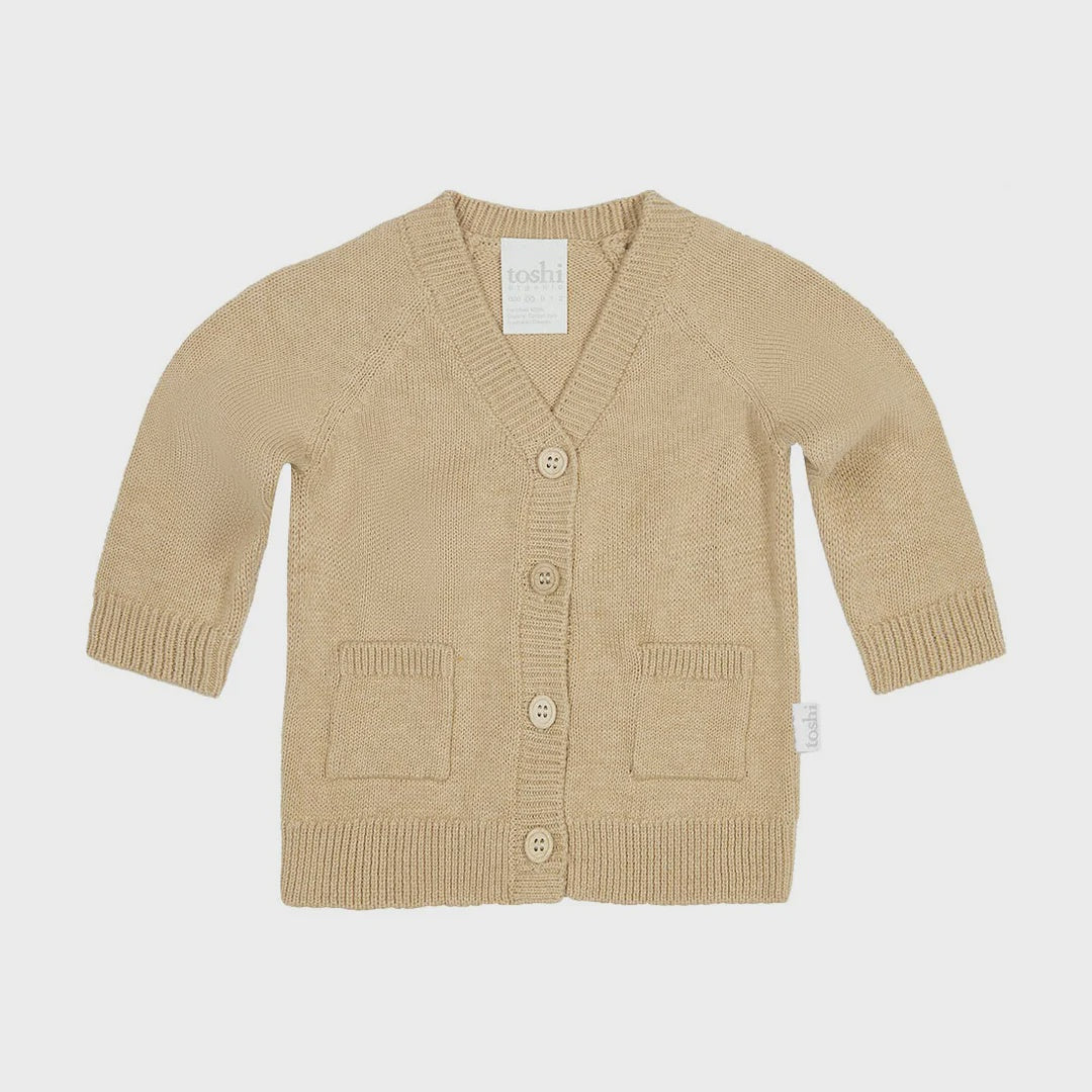 ORGANIC CARDIGAN REMY | DRIFTWOOD