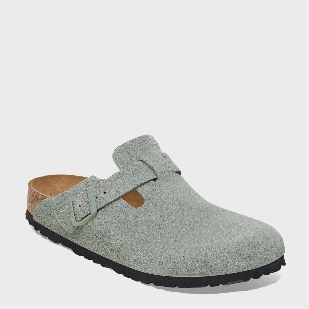 BOSTON | PURE SAGE SUEDE LEATHER (Narrow)