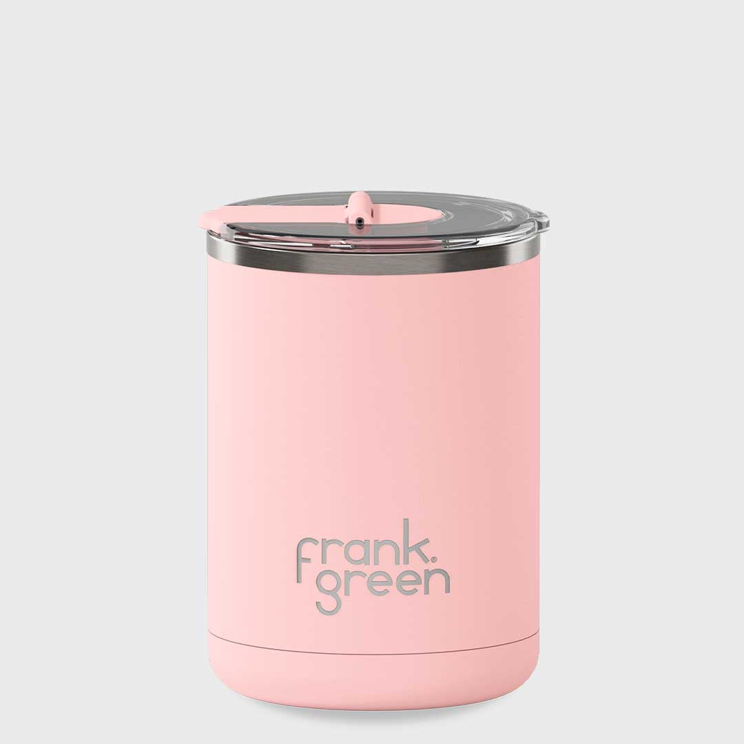 Ceramic Coffee Cup Hinged Lid | Blushed