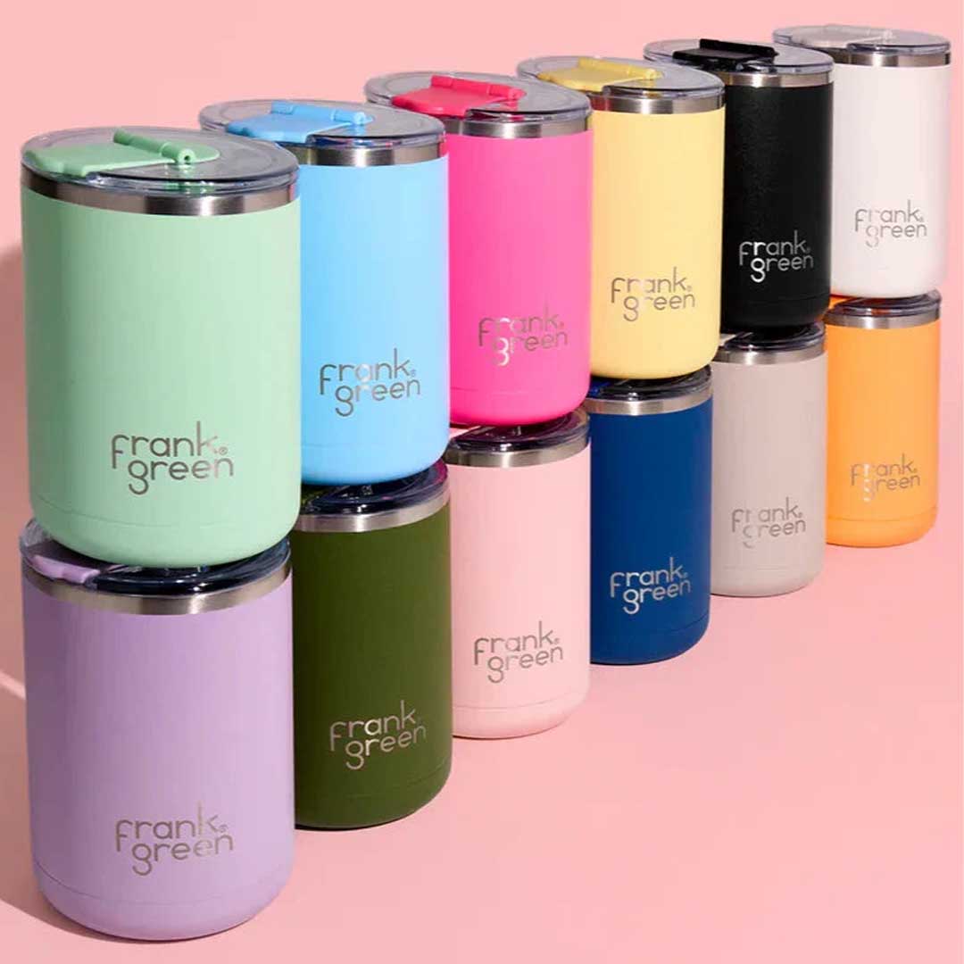 Ceramic Coffee Cup Hinged Lid | Blushed