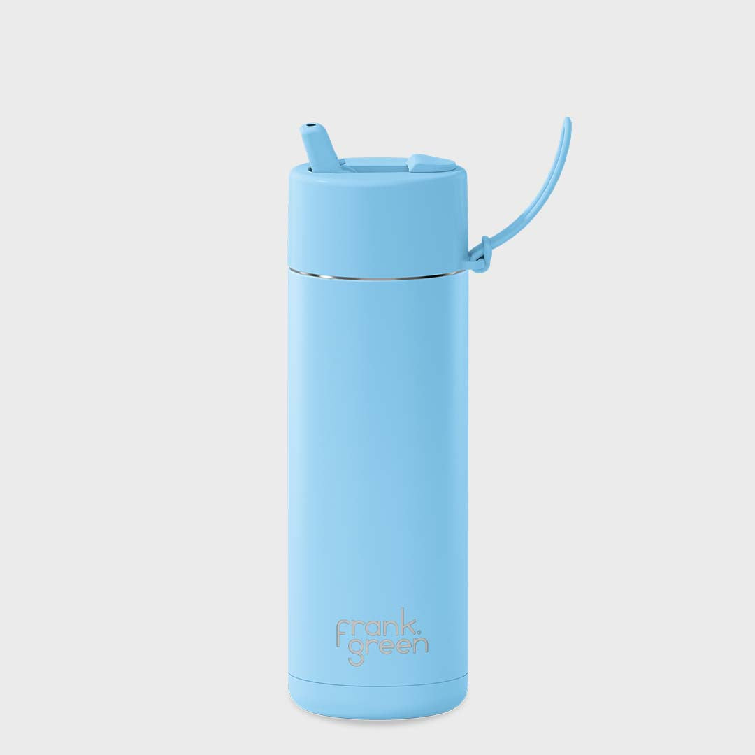 Ceramic Reusable Bottle (595ml) | Sky Blue