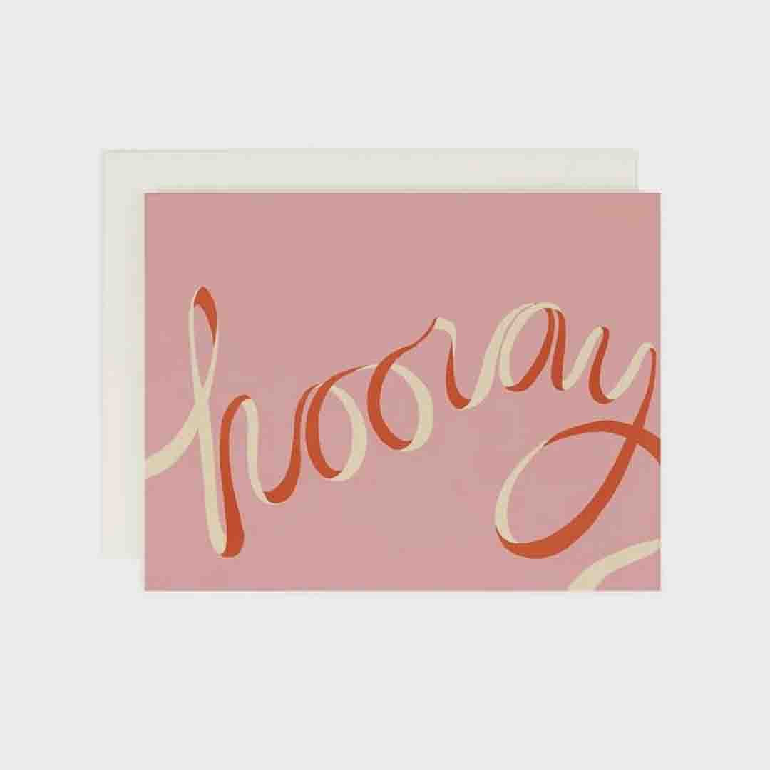 Congrats Card | Hooray Ribbon