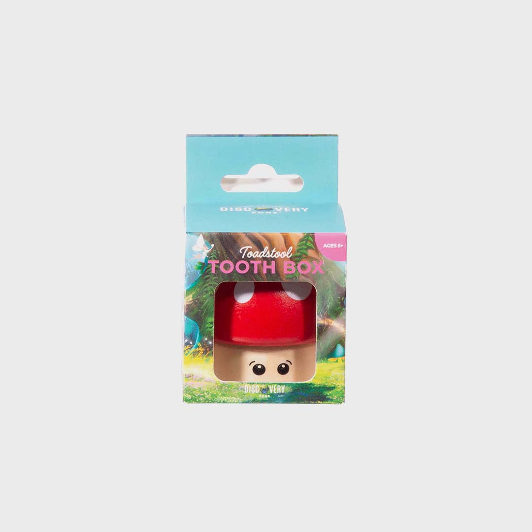 Wooden Tooth Fairy Box | Toadstool