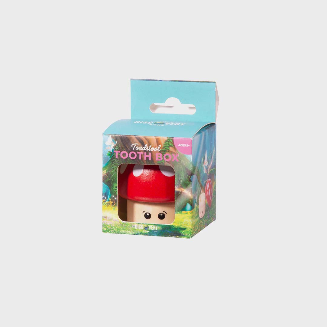 Wooden Tooth Fairy Box | Toadstool