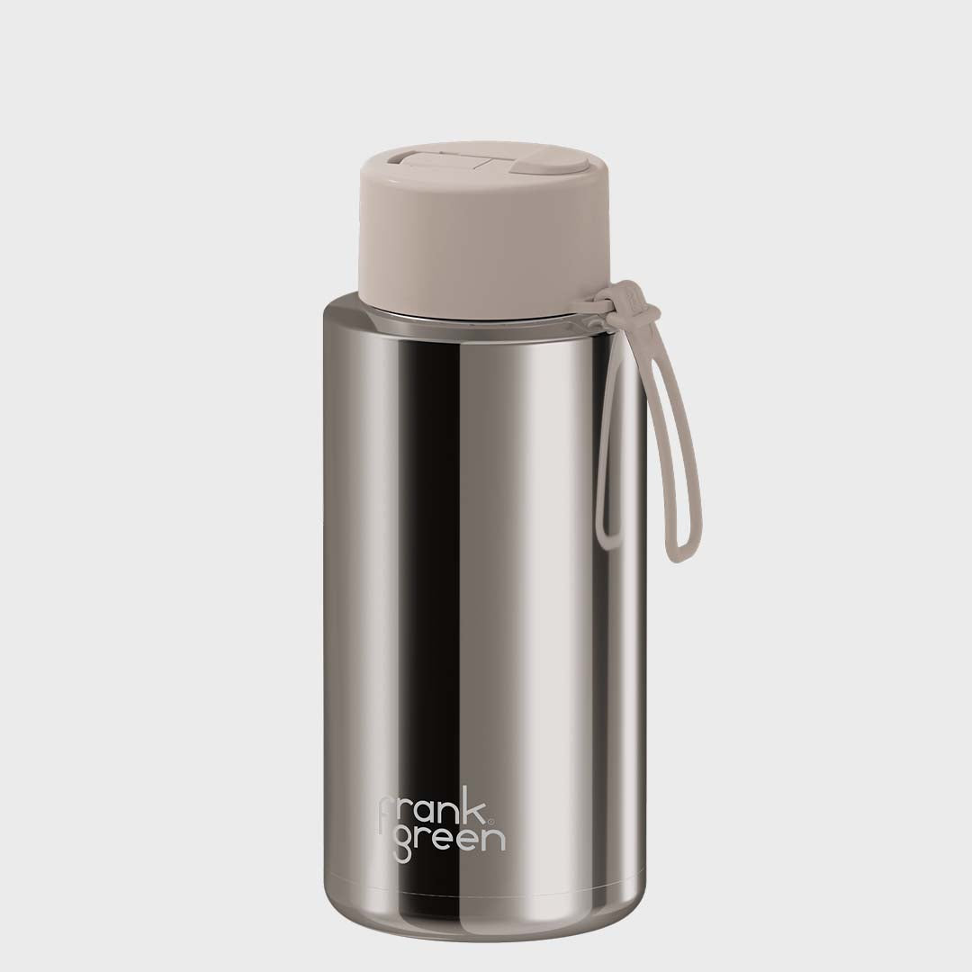 Ceramic Reusable Bottle (1 Litre) | Chrome Moon Dust