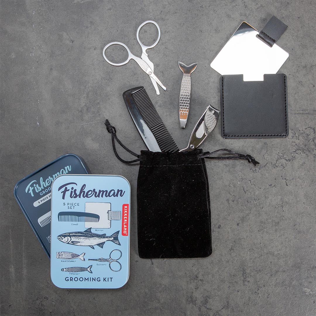 Fisherman Grooming Kit | Silver