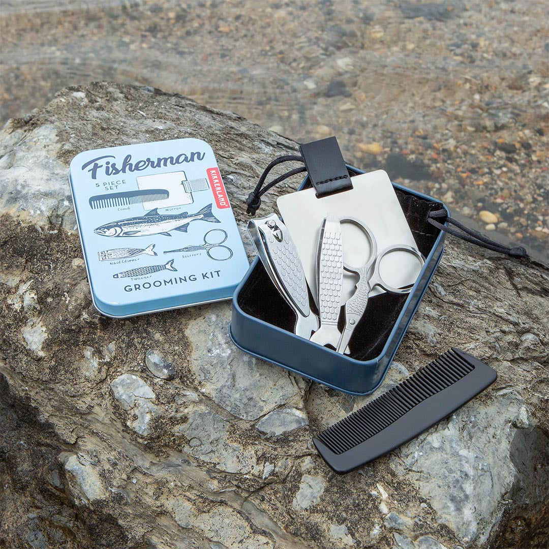 Fisherman Grooming Kit | Silver