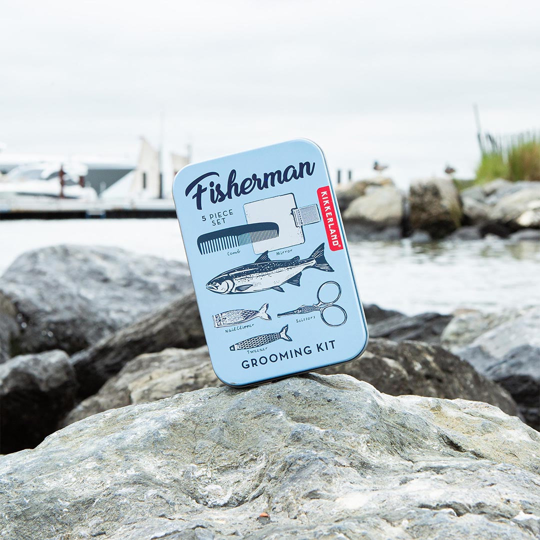 Fisherman Grooming Kit | Silver