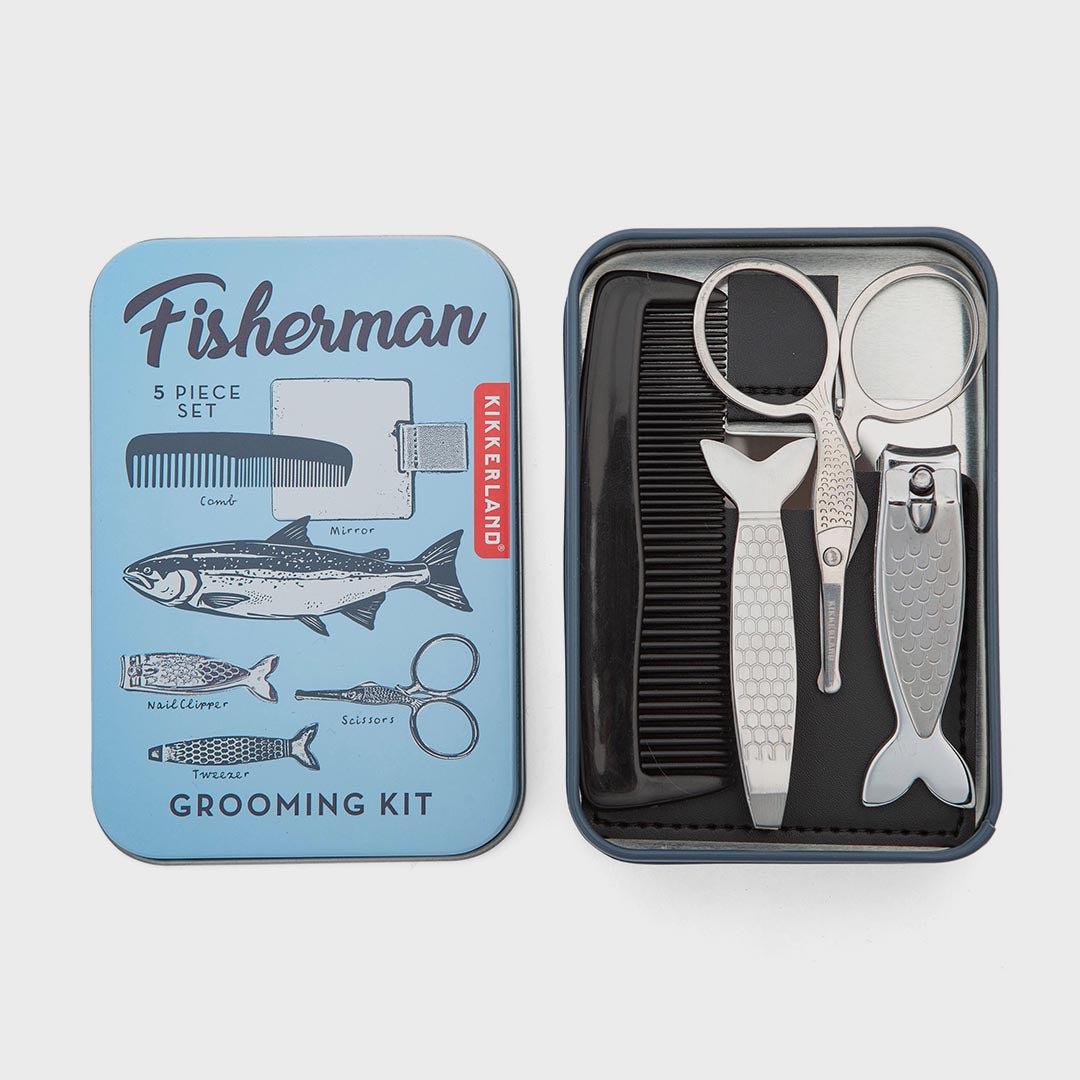 Fisherman Grooming Kit | Silver