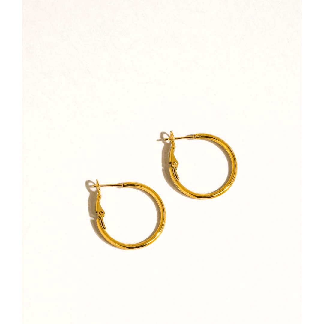 Eska Hoop Earring | Gold