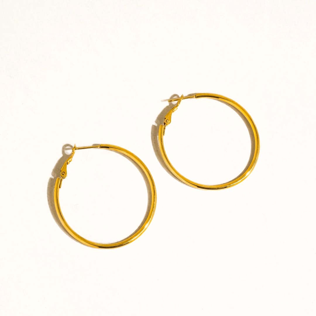 Eska Hoop Earring | Gold
