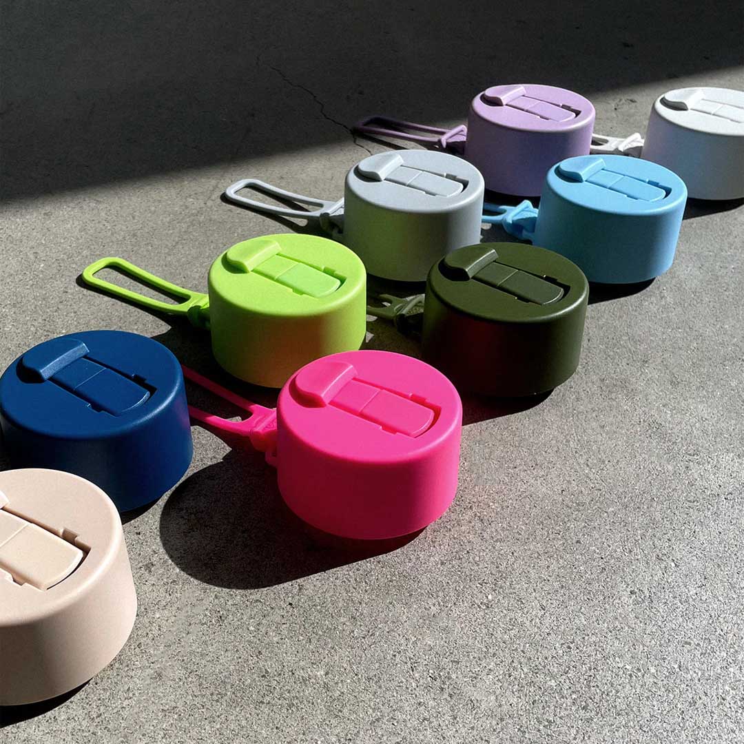 Flip Straw Lid  & Strap Pack | Sky Blue