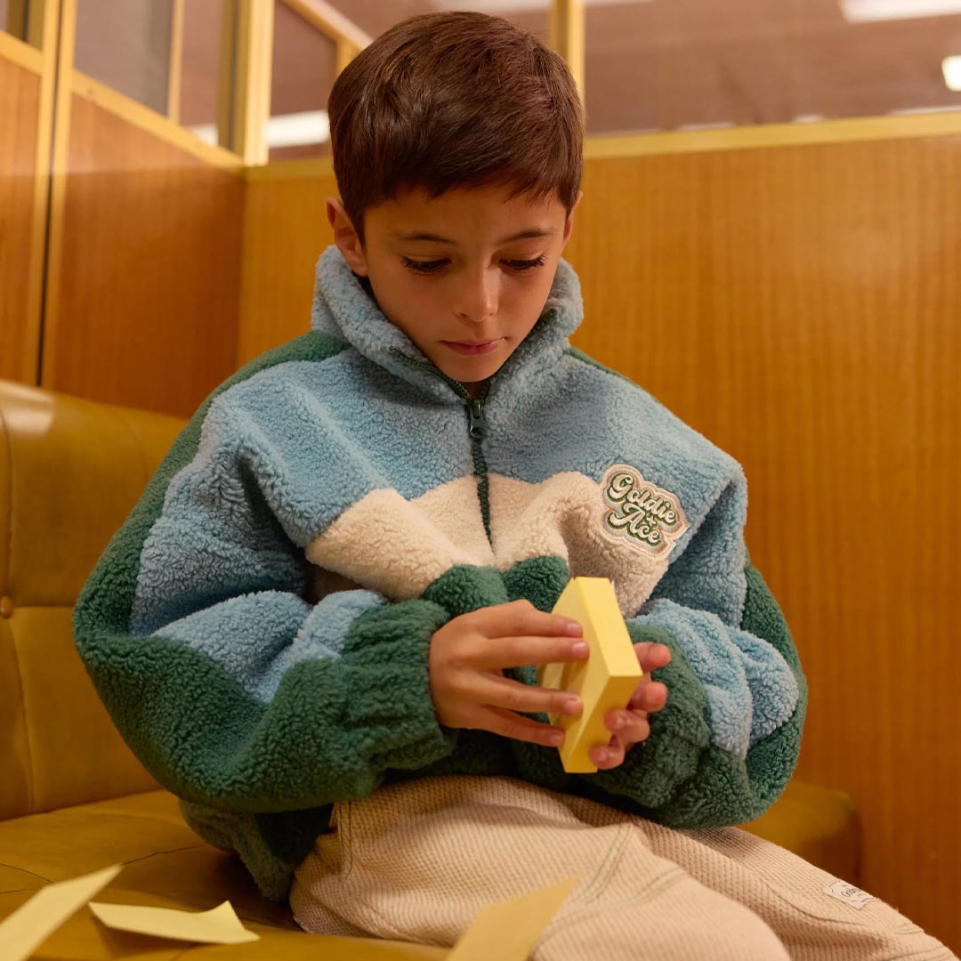 Frankie Sherpa Jacket | Teal