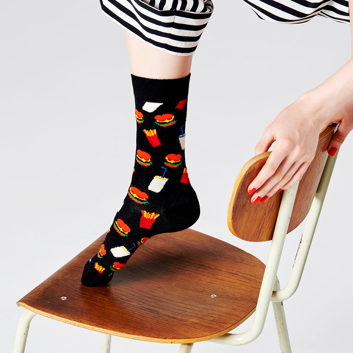 Hamburger Sock (9050) | Black