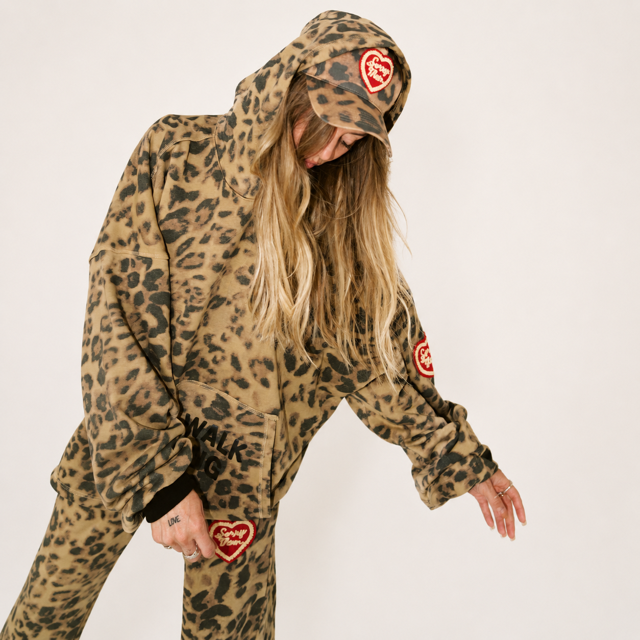 Sorry Mom Hoodie | Leopard