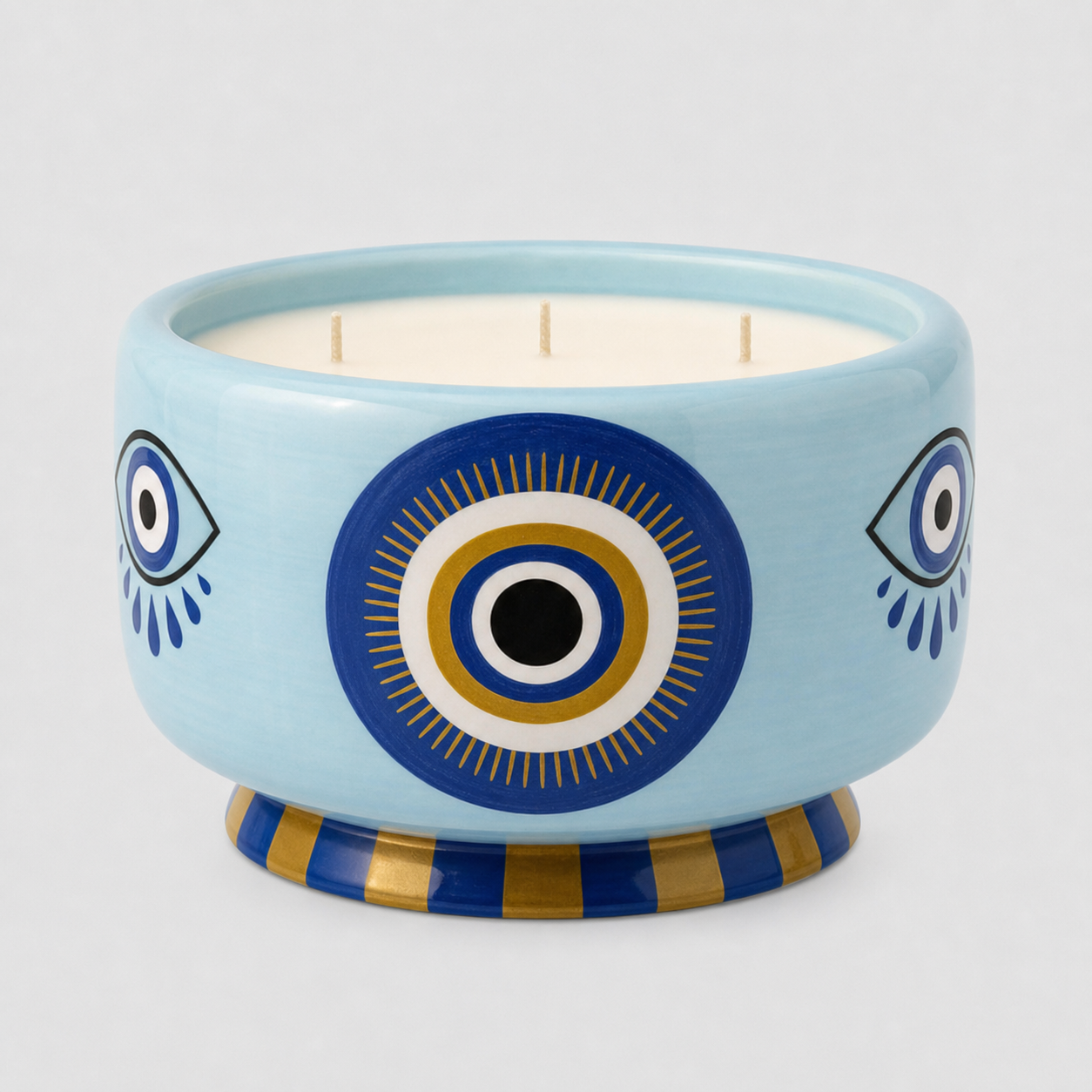 Adopo 24oz Eye Ceramic Candle | Incense & Smoke