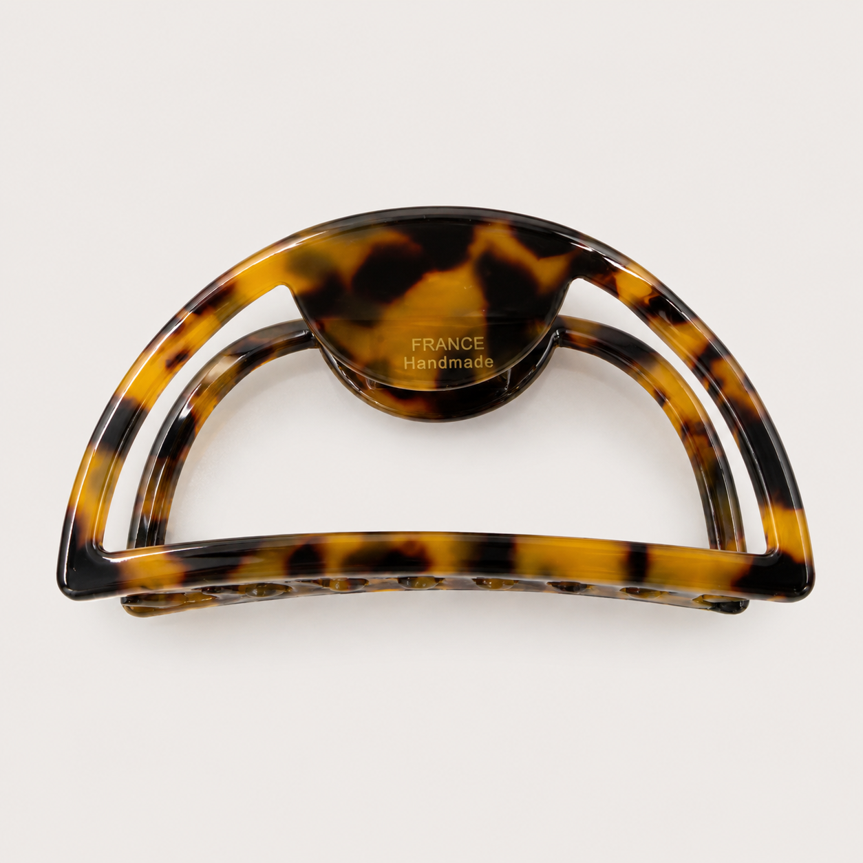 Semicircle Hawksbill Claw Clip | Havana Tort