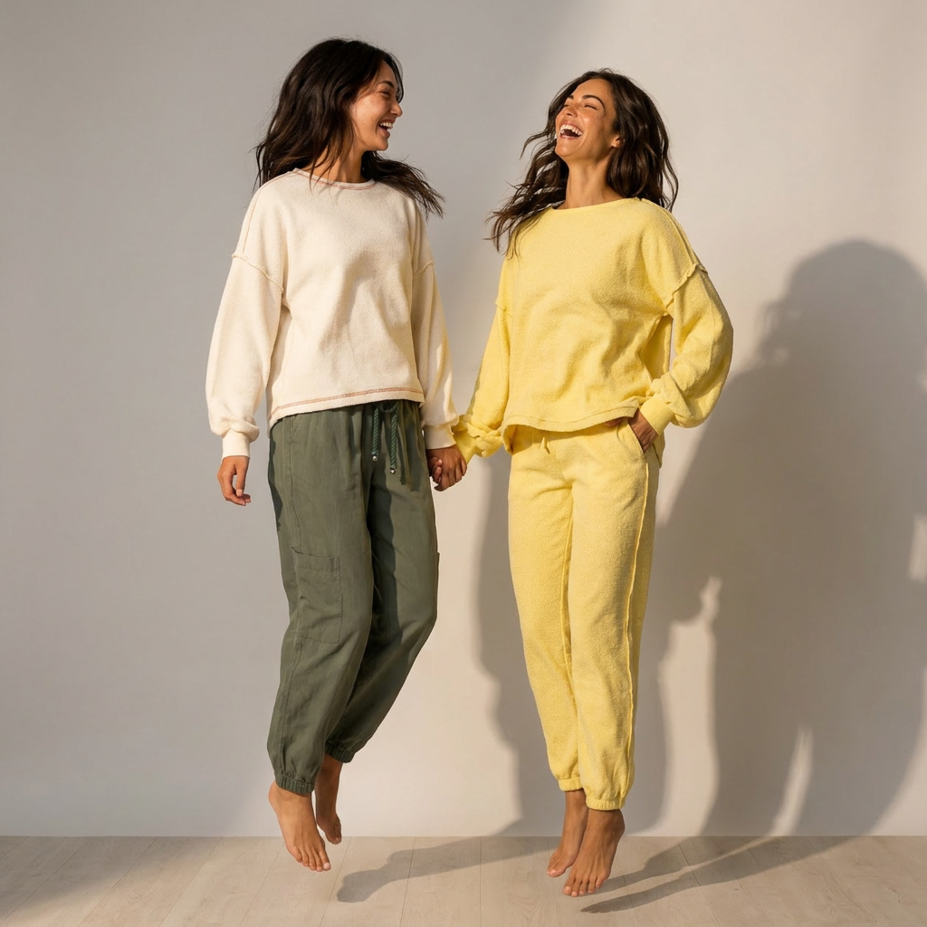 Overlap Open Back Oversized Reverse Stitched Top | Baby Yellow
