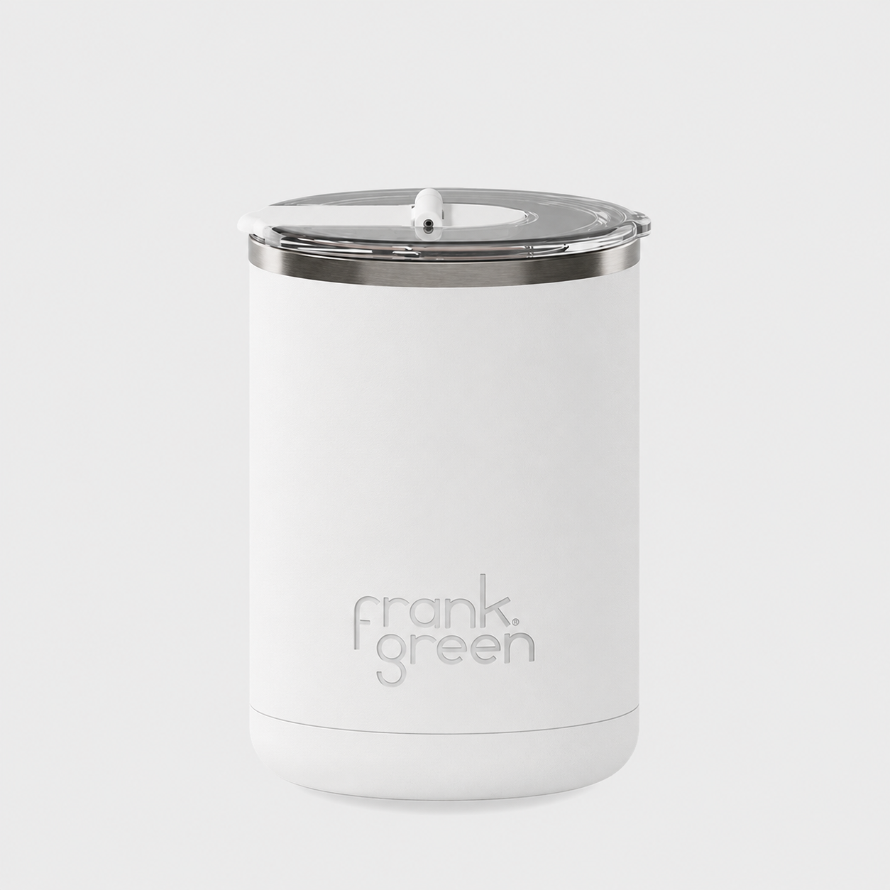 Ceramic Coffee Cup Hinged Lid | Cloud